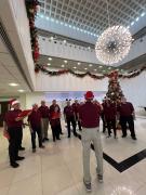 Christmas Caroling Eisenhower Medical Center 2023