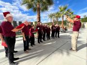 Christmas Caroling Eisenhower Medical Center 2023