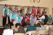 Coachella Valley Barbershop Chorus with our director, Mark Austin